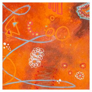 Three of 101 Abstract Paintings