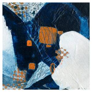 Four of 101 Days of Abstract Paintings