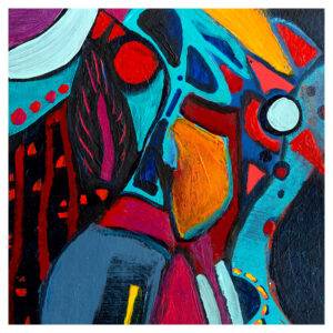 Ten of 101 Days of Abstract Paintings